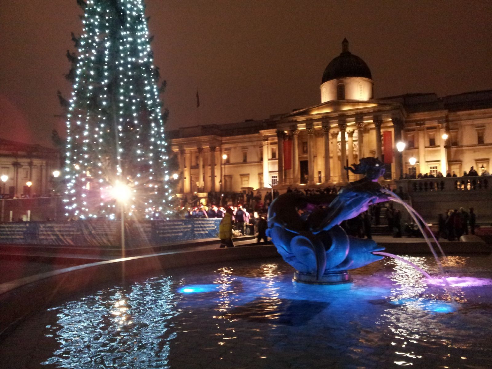 Christmas at Trafalgar Square